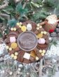 Giant Christmas Brownie Wreath