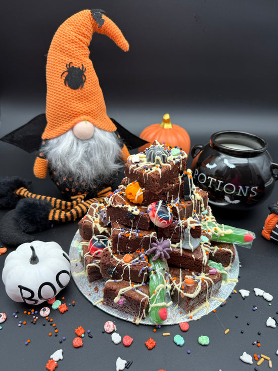Build-Your-Own Spooky Brownie Tower Kit