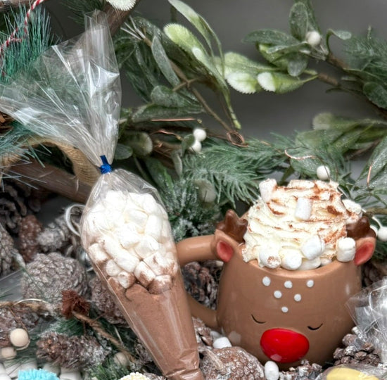 Hot Chocolate Cone (Milk or White)