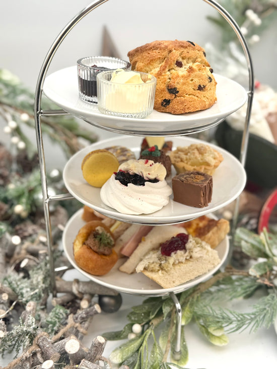 Luxury Christmas Afternoon Tea at Milliefox Café